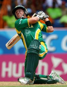 AB de Villiers smashed the fastest 150 in ODI history.
